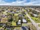 Serene aerial view of a residential neighborhood featuring mature trees and well-maintained properties at 513 Wisconsin Ave, St Cloud, FL 34769