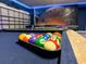 Fun game room featuring a billiard table and custom Star Wars themed mural at 6004 Oak Green Loop, Davenport, FL 33837