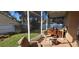 Relaxing screened patio with comfortable seating and a hot tub for ultimate comfort at 687 Andover Cir, Winter Springs, FL 32708