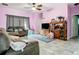 Living room area with tile flooring at 7214 Rex Hill Trl, Orlando, FL 32818