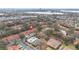 This aerial shows the property's neighborhood and how close it is to the city at 7709 Sundial Ln, Orlando, FL 32819