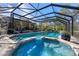 Beautiful pool with screened enclosure, perfect for outdoor living and entertaining with a spa at 1303 Sultan Cir, Chuluota, FL 32766