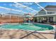 Enjoy the sun in this beautiful screened in pool, with a fenced yard for privacy at 13209 Wild Duck Ct, Orlando, FL 32828