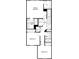 Detailed second floor plan including the primary bedroom, two additional bedrooms, and two baths at 395 Sequoia Dr, Lake Wales, FL 33859