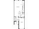 Detailed first floor plan showing the kitchen, great room, powder room, entry, and garage at 395 Sequoia Dr, Lake Wales, FL 33859