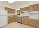 Complete kitchen view of the cabinets, countertop and appliances at 632 Tranquil Oaks Ln, Oviedo, FL 32765