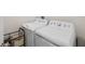 Efficient laundry room with modern washer and dryer units for convenient home care at 9537 Black Walnut Dr, Clermont, FL 34715