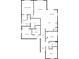 Detailed floor plan showcases the layout of bedrooms, bathrooms, kitchen, living spaces, and other rooms at 1038 Commuter Dr, Deltona, FL 32738