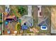 Birds-eye view of several homes showing pools, ample parking and a well-maintained, Gathering-friendly neighborhood at 12991 Sw 72Nd Terrace Rd, Ocala, FL 34473