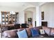 Living room view showcasing the open layout and seamless transition to the dining area at 1746 Golfview Drive, Kissimmee, FL 34746