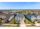 Aerial view of a home in a residential neighborhood at 1731 Caribbean View Ter, Kissimmee, FL 34747