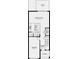 Main floorplan shows the layout for the first floor featuring a kitchen, great room, and garage at 181 River Front Way, Edgewater, FL 32141