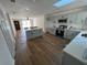 Bright, open kitchen featuring an island and stainless steel appliances at 2013 Bates Ave, Eustis, FL 32726