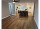 Open-concept living area showcasing the kitchen with an island and plenty of space at 2013 Bates Ave, Eustis, FL 32726