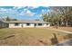 Single-story home with a light colored exterior and well-manicured lawn at 345 Overstreet Ave, Longwood, FL 32750