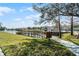 Wooden dock overlooking a lake at 4008 San Gallo Dr # 102, Kissimmee, FL 34741