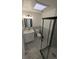 Chic bathroom featuring glass shower enclosure, marble floors, and vanity with sink at 50 Avalon Ct, Casselberry, FL 32707
