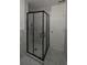 Modern bathroom shower with a sleek glass enclosure and marble tile surround at 50 Avalon Ct, Casselberry, FL 32707