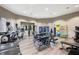 Well-equipped gym featuring treadmills, weight machines, and exercise equipment for a complete workout at 5076 Tideview Cir # 90, Orlando, FL 32819