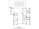 Detailed floor plan showcasing the layout of a 2,953 sq ft home, including the primary bedroom at 19 Meadowlake Ct, Winter Haven, FL 33884