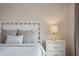 Bright bedroom with a stylish white headboard, bedside table, and modern decor for a peaceful retreat at 2821 Sunridge Loop, St Cloud, FL 34771