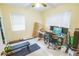 Bright bedroom featuring two windows, suitable for a home office or guest room at 3624 Chelsea St, Orlando, FL 32803