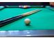 Close up on the pool table, showcasing the opportunity for entertainment and recreation at 8940 Rhodes St, Kissimmee, FL 34747