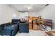 This storage room has a ceiling fan and lots of boxes at 9544 Brimton Dr, Orlando, FL 32817