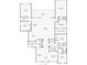 Detailed floor plan showing layout of home, including bedrooms, bathrooms, and kitchen at 1324 Arklow Cir, Ormond Beach, FL 32174