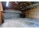 Spacious two car garage with ample storage space at 13344 S Lake Mary Jane Rd, Orlando, FL 32832