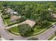 Aerial view of a home surrounded by lush greenery and other single-Gathering homes at 1921 Redwood Grove, Lake Mary, FL 32746