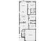 Detailed floor plan showcasing the layout of the home, including the kitchen, bedrooms, and garage at 338 Wayland Dr, Haines City, FL 33844