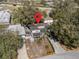 Aerial view of the home showcasing its location and landscape at 537 Martin Place Blvd, Apopka, FL 32712