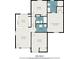 Detailed floor plan of the home layout at 537 Martin Place Blvd, Apopka, FL 32712