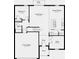 Layout of the home featuring two car garage, foyer, great room, kitchen, casual dining, study, and bedrooms on the first floor at 670 Teviot Rd, Haines City, FL 33844