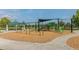 Well-equipped playground with swings, slides, and shaded picnic area for Gathering fun and outdoor activities at 14203 Avenue Of The Grvs, Winter Garden, FL 34787