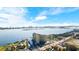 Aerial view of the community with waterfront views at 2801 S Ridgewood Ave # 1412, South Daytona, FL 32119