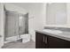 Modern bathroom with tiled shower, toilet, and vanity at 2993 Irish Peach Dr, Winter Garden, FL 34787