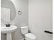 Powder room featuring a pedestal sink at 3350 Pegaso Ave, New Smyrna Beach, FL 32168