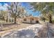 Cozy one-story home with a fenced yard and a concrete driveway, providing ample parking space at 203 North E Blvd, Davenport, FL 33837