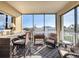 Inviting balcony features a dining table and chairs, offering a scenic outdoor living space at 225 W Seminole Blvd # 314, Sanford, FL 32771