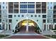 Beautiful view of the building exterior showcasing a covered entrance and architectural elements at 225 W Seminole Blvd # 314, Sanford, FL 32771