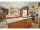 Kitchen featuring stainless steel appliances and island at 2655 Sheila Dr, Apopka, FL 32712