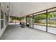 Spacious screened-in patio area at 353 E Orange St, Altamonte Springs, FL 32701