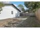 View of the fenced backyard at 4425 Signal Hill Rd, Orlando, FL 32808
