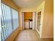 Dedicated laundry area with a washer, dryer, and natural lighting at 5120 Conroy Rd # 513, Orlando, FL 32811