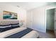 Bedroom with decor, comfy bed and access to an open closet at 1045 Morningside Dr, Eustis, FL 32726