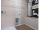 Clean and organized laundry area with hookups, vinyl flooring, and an HVAC system at 1045 Morningside Dr, Eustis, FL 32726