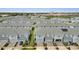 Beautiful exterior aerial view showcasing townhomes with gray roofs and well-maintained landscaping at 2916 Satire St, Kissimmee, FL 34746
