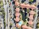 Aerial view of the community, showcasing the layout and proximity to Parkway Blvd at 3016 Parkway Blvd # 110, Kissimmee, FL 34747